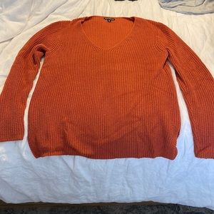 JCrew Burnt Orange Sweater